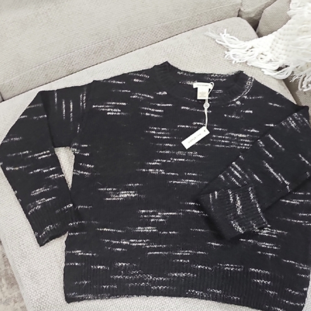 FLASH SALE❗️Giftable Max Studio Knit Ribbed Sweater Pullover NWT